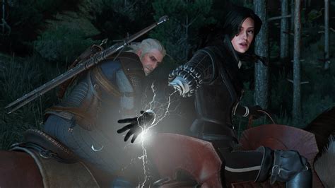 Geralt Meets Yennefer Rides For Vizima The Witcher Wild Hunt YouTube