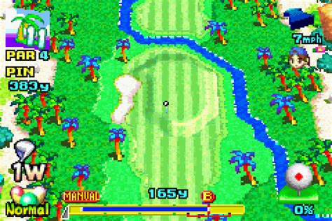 Mario Golf Advance Tour Gba 071 The King Of Grabs