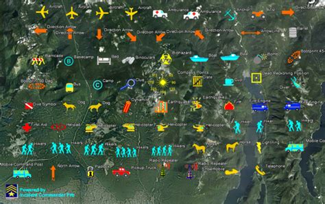 Sar Technology Tactical Map Symbols