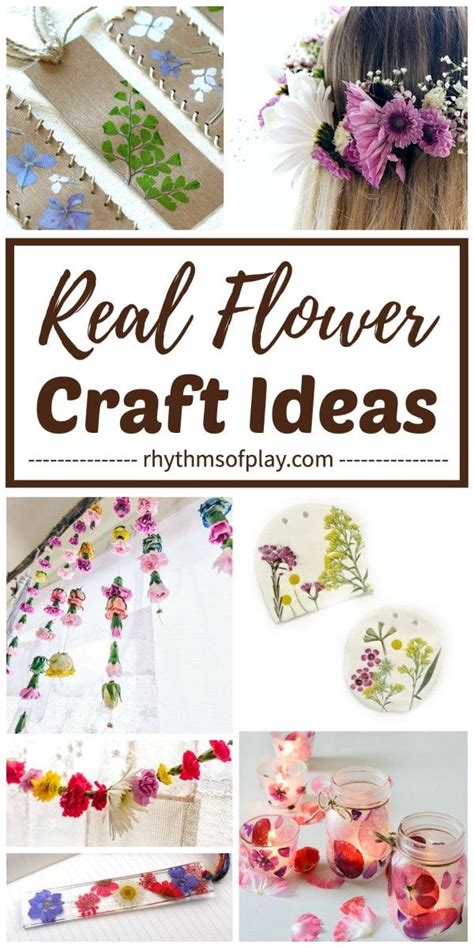 Flower Craft Ideas For Kids And Adults Take Advantage Of Natures Most
