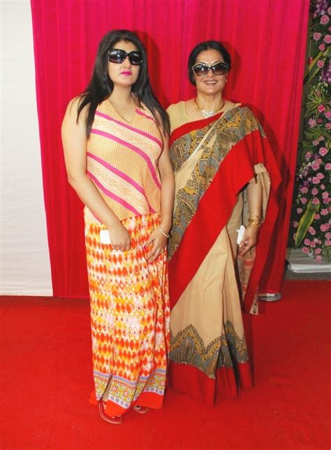 Moushumi Chatterjee With Daughter Megha Chatterjee At The Opening Of La Piel Skin Clinic In