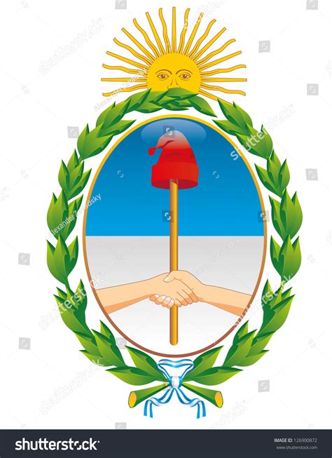 vector coat of arms of argentina 126900872 shutterstock