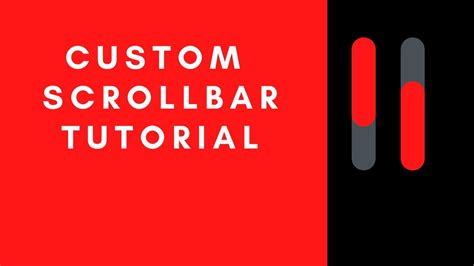 How To Style Scrollbars With Css Css Scrollbar Tutorial Make A