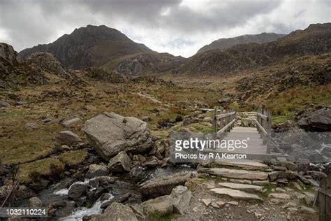 Rocky Path To Cwm Idwal Snowdonia National Park North Wales High Res
