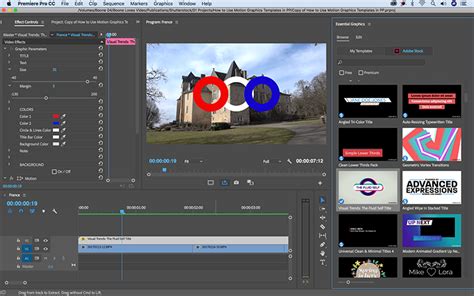 How To Use Motion Graphics Templates In Adobe Premiere Pro