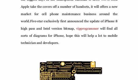 Iphone 5S Motherboard Schematic Diagram - How To Replace A Broken