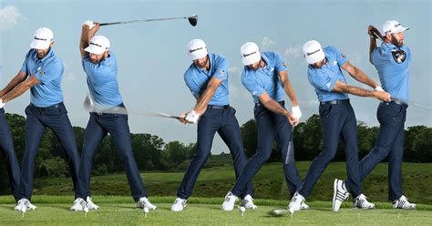 Swing Sequence Dustin Johnson Australian Golf Digest