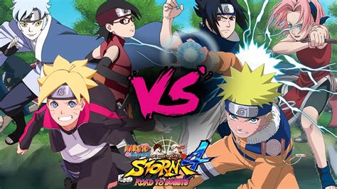Team 7 Vs Team Konohamaru Naruto Shippuden Ultimate Ninja Storm 4