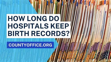 How Long Do Hospitals Keep Birth Records? - CountyOffice.org - YouTube