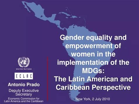 Ppt Gender Equality And Empowerment Of Women In The Implementation Of The Mdgs Powerpoint