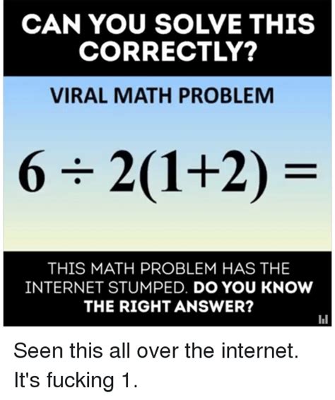 Can You Solve This Correctly Viral Math Problem 6 21 2 This Math