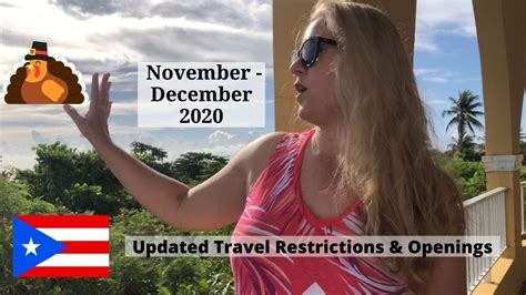 Puerto Rico Travel Restrictions And Openings Through December 2020
