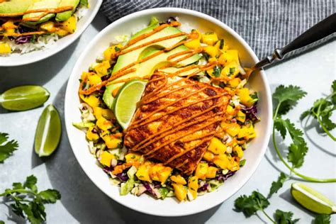 Fish Taco Bowls Healthy Get Inspired Everyday