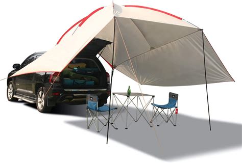 Redcamp Waterproof Car Awning Sun Shelter Portable Auto