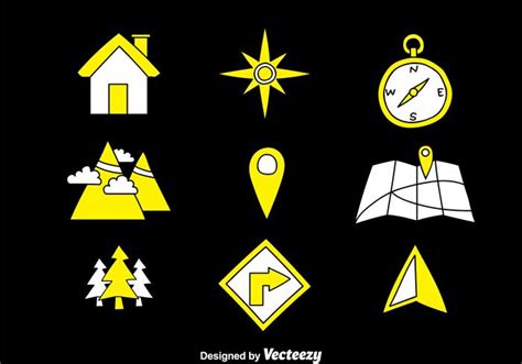 Map Legend Hand Draw Icons 115198 Vector Art At Vecteezy