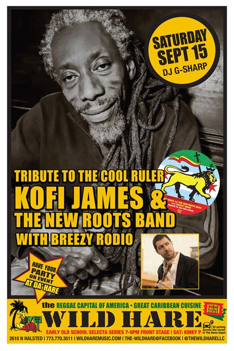 Kofi James And The New Roots Band With Breezy Rodio Tribute To The Cool