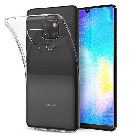 Tempered Glass Case Huawei Mate 20 X Leather Case Cover Huawei Mate