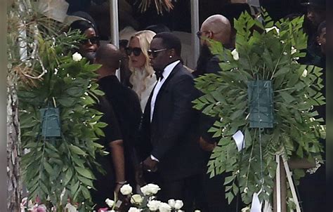 Diddy Delivers Heartfelt Eulogy At Kim Porters Funeral