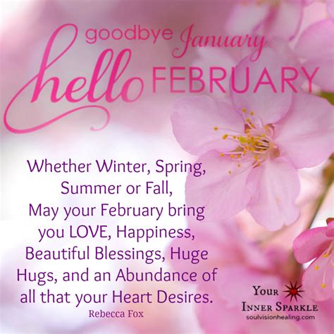 Goodbye January Hello February Daily Joy Pinterest February