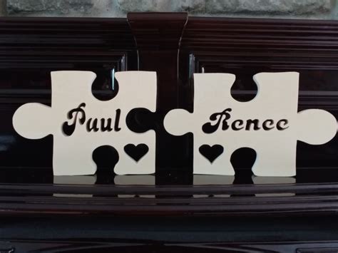 Wentworth puzzles are laser cut, made from wood and produced in england. Personalized Puzzle Pieces by Renees Wood Art, Wall Decor