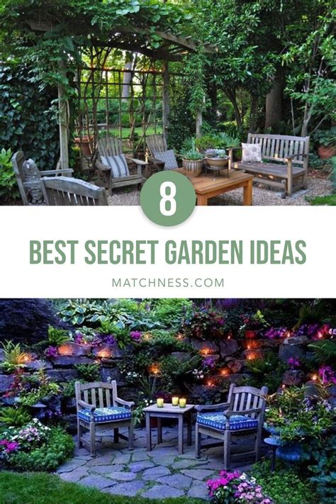 The Best Garden Ideas For Small Backyards And Gardens With Text Overlay