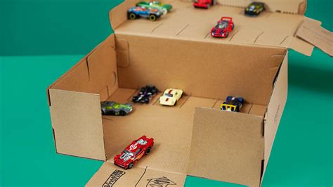 Cardboard Toy Car Garage Diy Craft Printable Pdf Ubicaciondepersonas