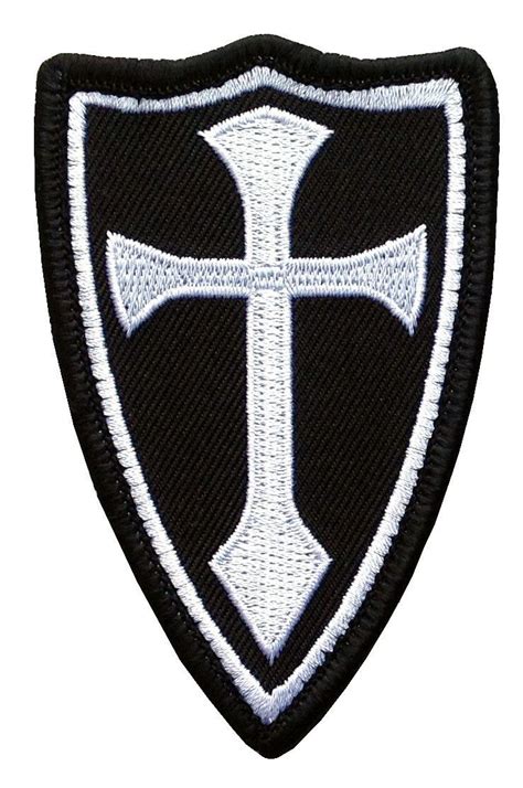 Velcro Crusader Cross Special Forces Military Tactical Morale Patch