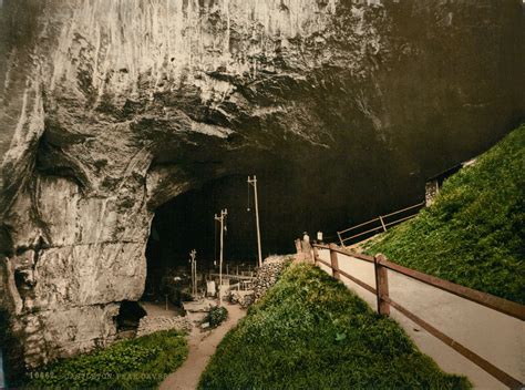 Derbyshire Castleton Peak Cavern By Photographie Originale