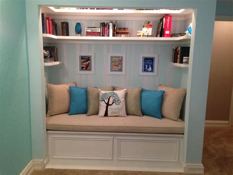 A Closet Transformed Into A Cozy Book Nook If Reading Has Become A