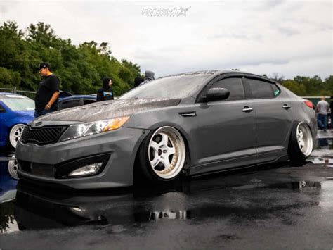 2011 Kia Optima Sx With 18x105 Work Meister S1 3p And Delinte 215x40