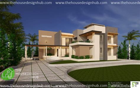 Luxurious Modern Bungalow Exterior Design The House Design Hub