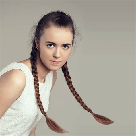 17600 Woman Pigtails Stock Photos Pictures And Royalty Free Images