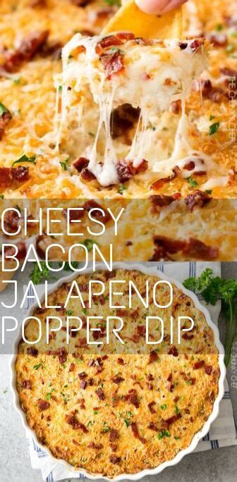 Cheesy Bacon Jalapeno Popper Dip Feeding Yours Life