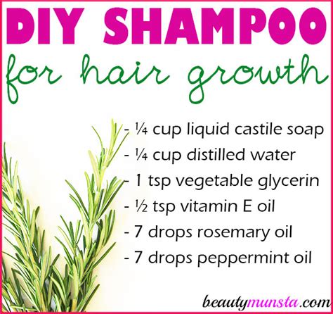 This soap removes all the dirt and the dead skin cells from your face and hair. Homemade Shampoo for Hair Growth using Essential Oils ...