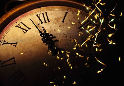 New Years Eve Clock Background 5517x3840 Wallpaper