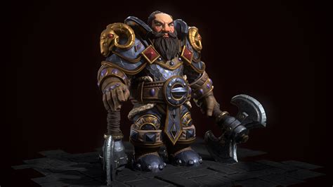 Artstation Dwarf Heritage Armor Fanart World Of Warcraft