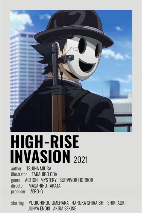 High Rise Invasion In 2021 Anime Canvas Anime Films Anime Decor