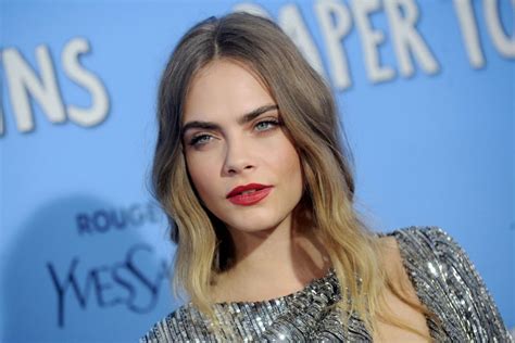 Cara Delevingne Goes Nearly Nude For YSL UPI Com