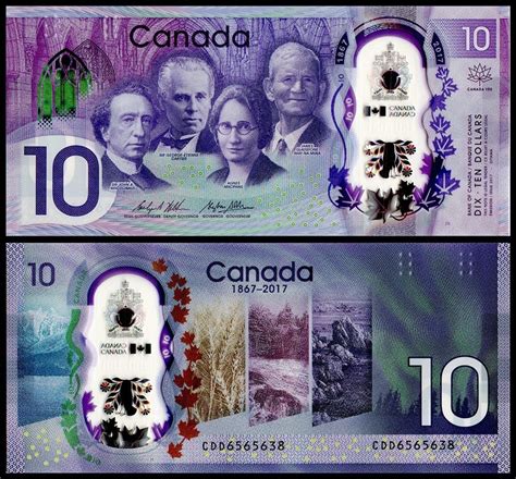 Canada Dollars Banknote P UNC Commemorative Polymer