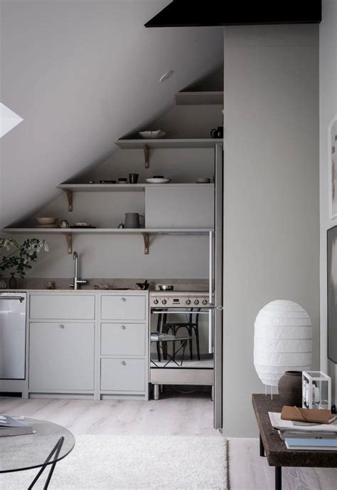Home Tour A Small But Stylish Attic Apartment In Gothenburg These
