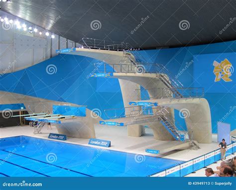 2012 London Olympics Diving High Dive Board Editorial Stock Photo