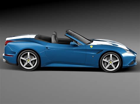 Largest collection of car 3d models ☝️ in the internet. Ferrari California T 2015 3D Model in Sport Cars 3DExport