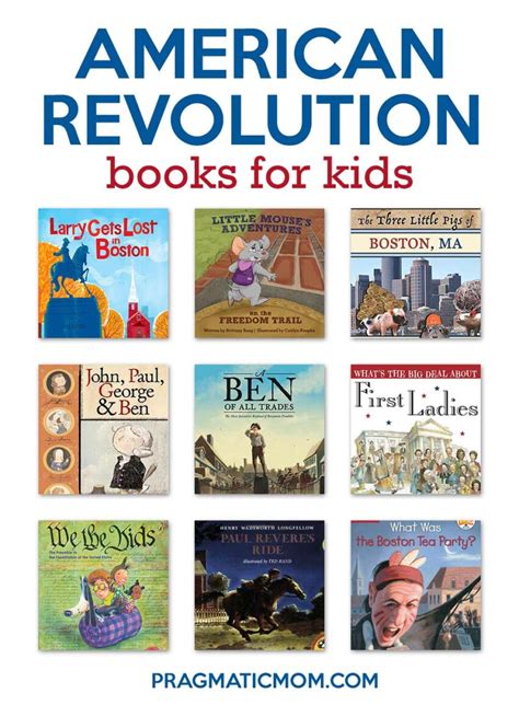 American Revolution Books For Kids And Boston Freedom Trail Guide