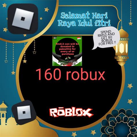 Buka web unipin.com, lalu masuk ke halaman untuk beli robux. Roblox robux (160 robux) | Shopee Malaysia