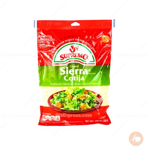 Sierra Cotija Cheese From Vandv Supremo Cultural Grocery Delivery