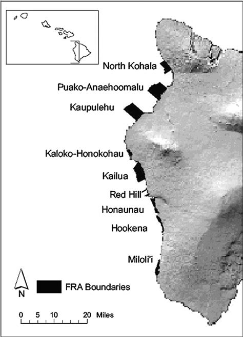 Marine Protected Areas In West Hawaii With Fishery Replenishment Areas