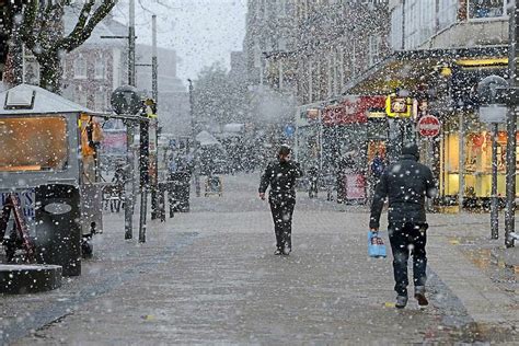 Snow Sleet Or Hail Possible As Arctic Blast Heads To The West Midlands