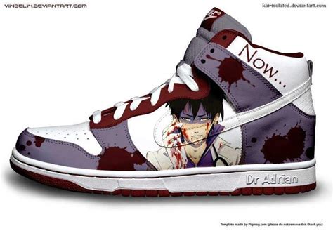 The design can be everything like anime, drawing of real person, landscape, plants, characters, etc. Anime Nike Shoes | Anime Amino