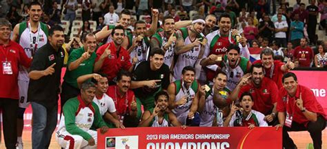 México, campeón del torneo FIBA América de basquetbol ...