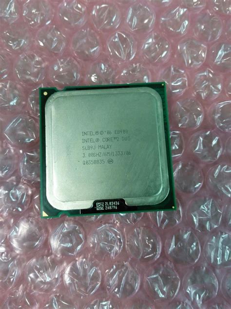Intel Core 2 Duo E8400 300ghz Socket Lga775 Processor Cpu Slb9j Ebay